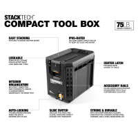 Ящик для инструментов TOUGHBUILT TB-B1-B-60C StackTech компактный