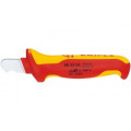 Нож для удаления оболочки круглого кабеля, 170мм KNIPEX 98 53 03