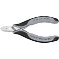Кусачки боковые для электроники антистатические, Ø1,6мм, 115мм KNIPEX 77 02 115 ESD, полированные