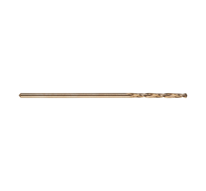 Свердло по металу HSS-Co MILWAUKEE, DIN338, Ø1,0х34х12мм, (10шт)