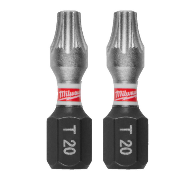 Бита SHOCKWAVE MILWAUKEE, TX20, 25мм, (3шт)