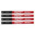 Набор маркеров INKZALL Fine Tip MILWAUKEE, супертонких черных (4шт)