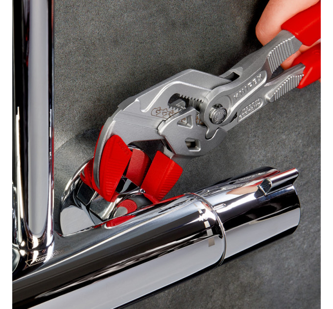 Клещи переставные-гаечный ключ, Ø52мм KNIPEX 86 03 250, хромированные