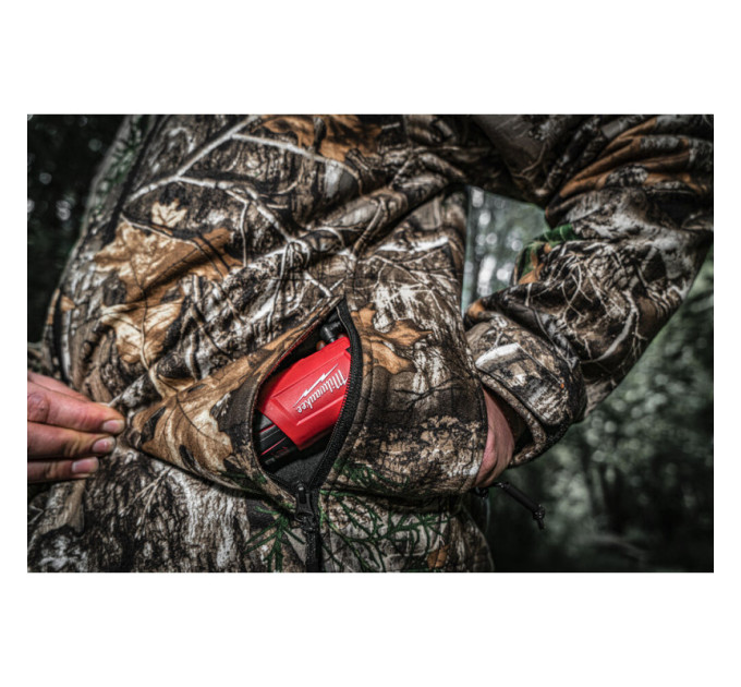 Куртка с подогревом MILWAUKEE, M12 HJCAMO6-0 (XL), камуфляжная (размер XL)