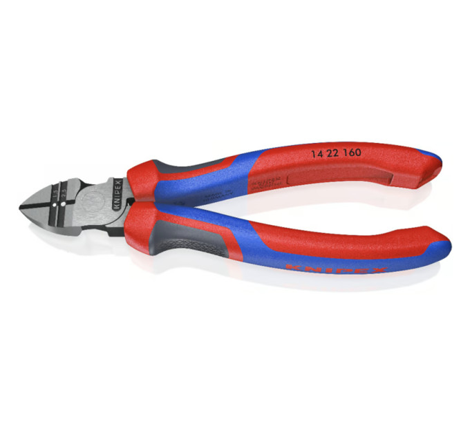 Бокорезы для удаления изоляции Ø2,5 мм 1,5/2,5мм² 160мм KNIPEX 14 22 160. фосфатированные