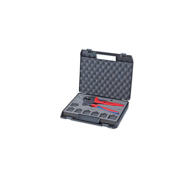 Инструмент для опрессовки системный KNIPEX 97 43 200 A (для сменных матриц), фосфатированный