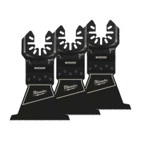 Полотно для мультитула OPEN-LOK™ MILWAUKEE, 64х40мм, (3шт), (дерево)