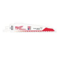 Полотно для сабельных пил AX FANG TIP MILWAUKEE, 150х5,0мм, (5шт), (дерево с гвоздями)
