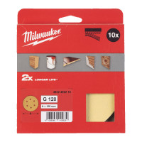 Шліфувальне коло HP MILWAUKEE Ø150/6 HL, зерно 120, (10шт)