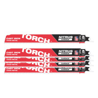 Полотно для сабельных пил TORCH CARBIDE NITRUS MILWAUKEE,230х3,1мм, (5шт), (металл), (замена на 4847
