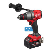 Дриль-шуруповерт акумуляторна безщіткова ударна MILWAUKEE M18 ONEPD3-502X (158Нм)(ЗУ+2Х5Ач+кейс)
