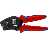 Инструмент для обжима контактных гильз 0,8-10,0мм², с автонастройкой KNIPEX 97 62 145 А, фосфат