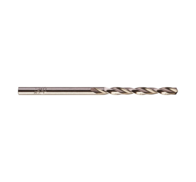 Свердло по металу THUNDERWEB HSS-G MILWAUKEE, DIN338, Ø3,2x65х36мм, (10шт)