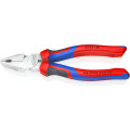 Пассатижи (плоскогубцы) особой мощности Ø11,5мм, 180мм KNIPEX 02 05 180, хромированные