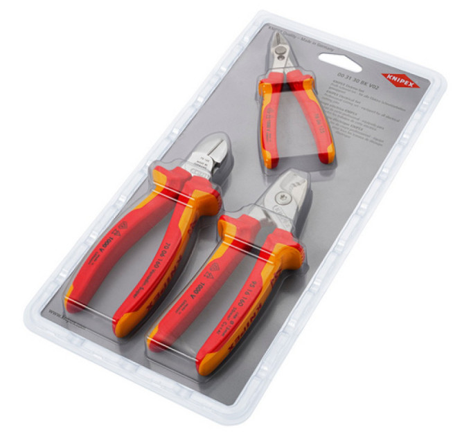 Набор инструментов KNIPEX, 00 31 30 BK V02