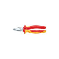 Пассатижи (плоскогубцы) комбинированные Ø13,0мм, 200мм VDE KNIPEX 03 06 200, хромированные