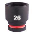 Головка ударна ShW 1/2'' STD MILWAUKEE, 26мм