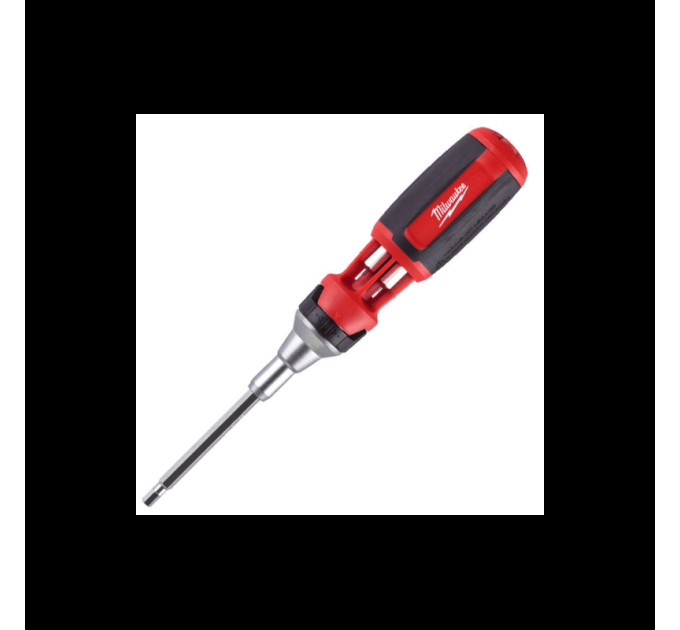 Отвертка со сменными вставками с трещоткой 9 в 1 HEX MILWAUKEE, (замена на 4932492810)