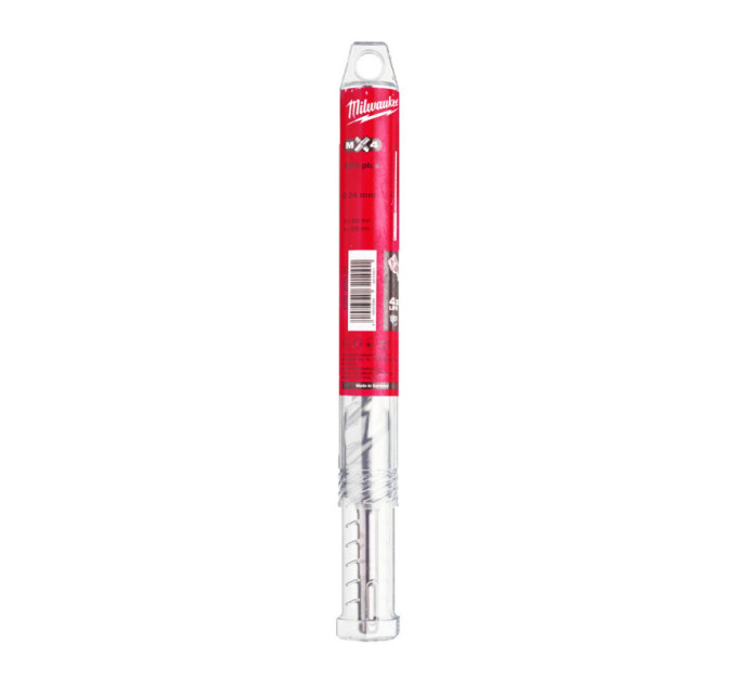 Бур SDS-PLUS MX4 MILWAUKEE, Ø24, 0х250х200мм