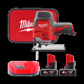 Пила лобзиковая аккумуляторная MILWAUKEE M12 JS-402B (ЗУ+2акк.Х4Ач+сумка)