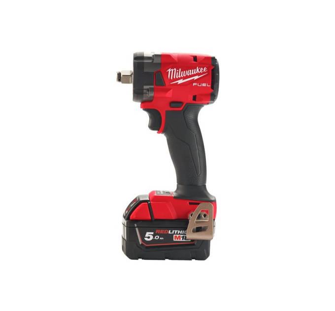 Гайковерт аккумуляторный бесщеточный MILWAUKEE 1/2'' (339Нм) M18 FIW2F12-502X, с кольцом (ЗУ+2Х5Ач)