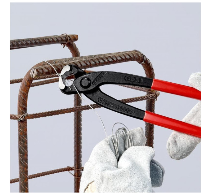 Клещи арматурные Ø2,8мм KNIPEX 99 01 280, (25мм), фосфатированные