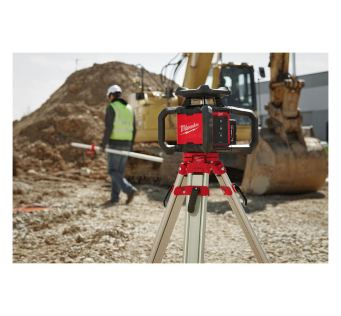Рівень лазерний ротаційний акумуляторний MILWAUKEE M18 RLOH600-201C 600м