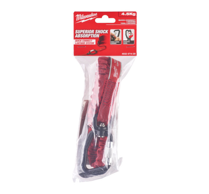 Страховочный эластичный строп для электроинструмента весом до 15,8 кг MILWAUKEE 4932471353