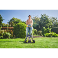 Газонокосилка аккумуляторная бесщёточная RYOBI RY18LMX33A-0 ONE+ 18В (каркас)