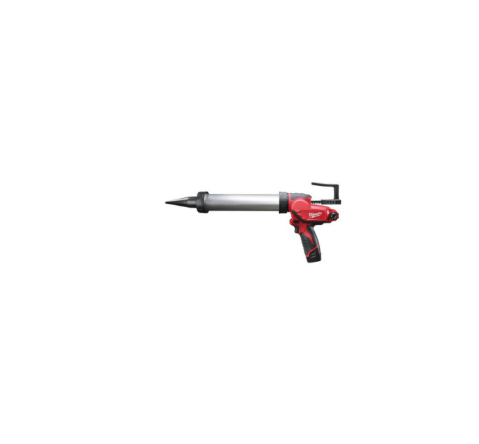 Пистолет для герметика аккумуляторный MILWAUKEE M12 PCG/400A-201B (400мл) (ЗУ+1акк.Х2Ач+сумка)