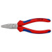 Плоскогубцы с гладкими губками, 160мм KNIPEX 20 02 160, фосфатированные