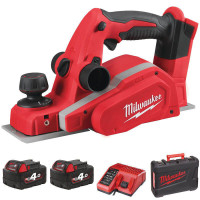 Рубанок аккумуляторный бесщёточный MILWAUKEE M18 BP-402C (ЗУ+2акк.Х4Ач+кейс) Рубанок аккумуляторный бесщёточный MILWAUKEE M18 BP-402C (ЗУ+2акк.Х4Ач+кейс)