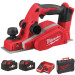 Рубанок аккумуляторный бесщёточный MILWAUKEE M18 BP-402C (ЗУ+2акк.Х4Ач+кейс)
