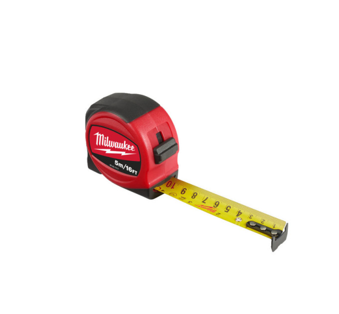 Рулетка SLIMLINE MILWAUKEE, 5м/16фт (25мм)