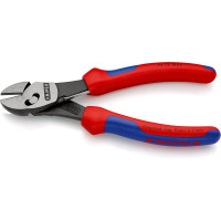 Кусачки боковые (бокорезы) особой мощности TwinForce, Ø5,5мм, 180мм KNIPEX  73 72 180 F, фосфат