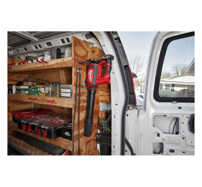 Воздуходувка аккумуляторная бесщёточная MILWAUKEE M12 BBL-0 (каркас)