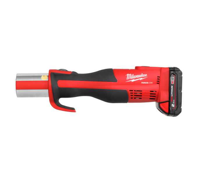 Обтискач гідравлічний акумуляторний для труб MILWAUKEE M18 BLHPT-202C (ЗУ+2Х2Ач+кейс)