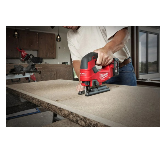 Пила лобзиковая аккумуляторная бесщёточная MILWAUKEE M18 FJS-0X (каркас+HDкейс)