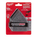 Набір сіток шліфувальних PG Mesh HL MILWAUKEE, 67х92мм, (12шт+підкладка) (для M12 FDSS)