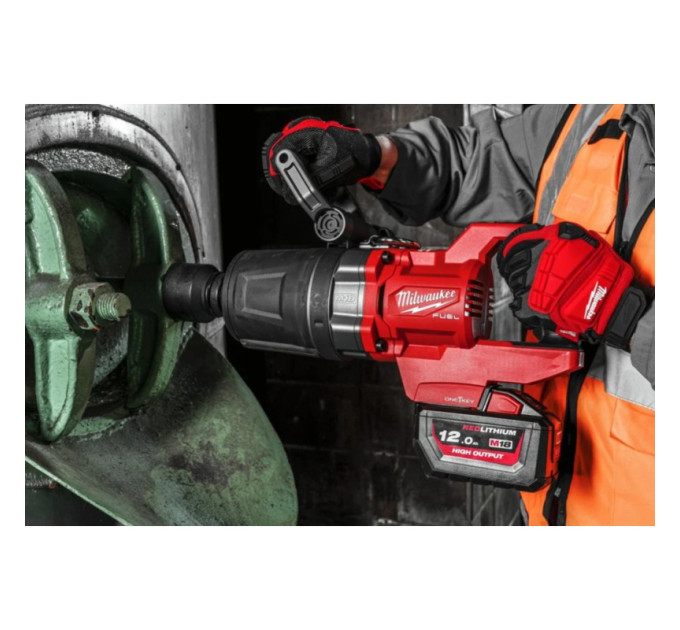 Гайковерт аккумуляторный бесщеточный MILWAUKEE 1'' (2711Нм) M18 ONEFHIWF1DS-0C, с кольцом (каркас)