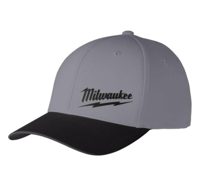 Бейсболка PERFORMANCE MILWAUKEE BCP DGR, дышащая, темно-серая, S/M