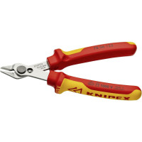 Кусачки (бокорезы) прецизионные Electronic Super Knips® 125мм VDE KNIPEX 78 06 125 SB, полированные
