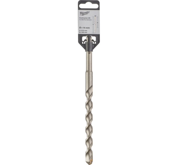 Бур SDS-PLUS Contractor MILWAUKEE Ø14x210мм