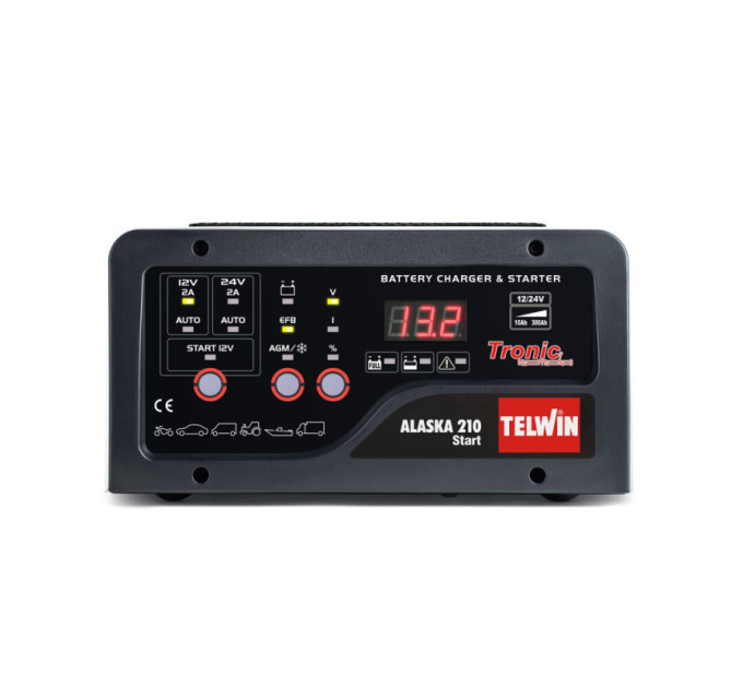 Пуско-зарядное устройство Telwin ALASKA 210 START 230V 12-24V