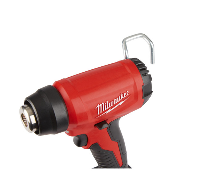 Пистолет горячего воздуха - фен аккумуляторный MILWAUKEE M18 BHG-502C (ЗУ+2акк.Х5Ач+кейс)