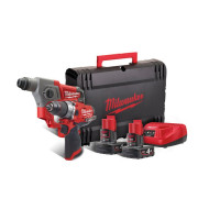 Набір з 2х інструментів безщіткових акумуляторних MILWAUKEE M12 FPP2B-602X Набір з 2х інструментів безщіткових акумуляторних MILWAUKEE M12 FPP2B-602X