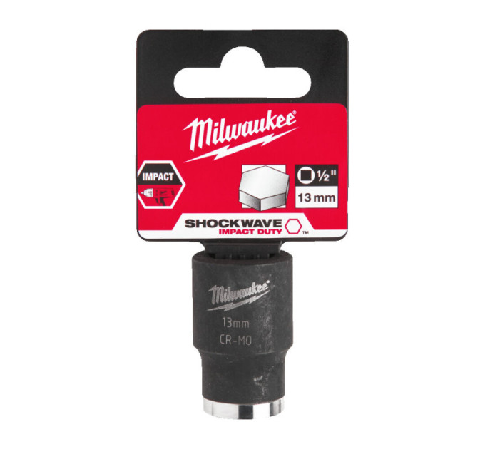Головка ударная ShW 1/2'' MILWAUKEE, 13мм. (замена на 4932480307)