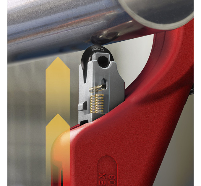 Труборез диаметром от 6 до 76 мм (1/4" - 3") KNIPEX TubiX® XL