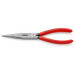 Круглогубцы плоские с режущими кромками Ø3,2мм, 200мм KNIPEX 26 11 200, фосфатированные