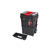 Ящик для инструментов на колесах QBRICK Wheelbox HD Compact Logic Black PA (450x350x645мм)